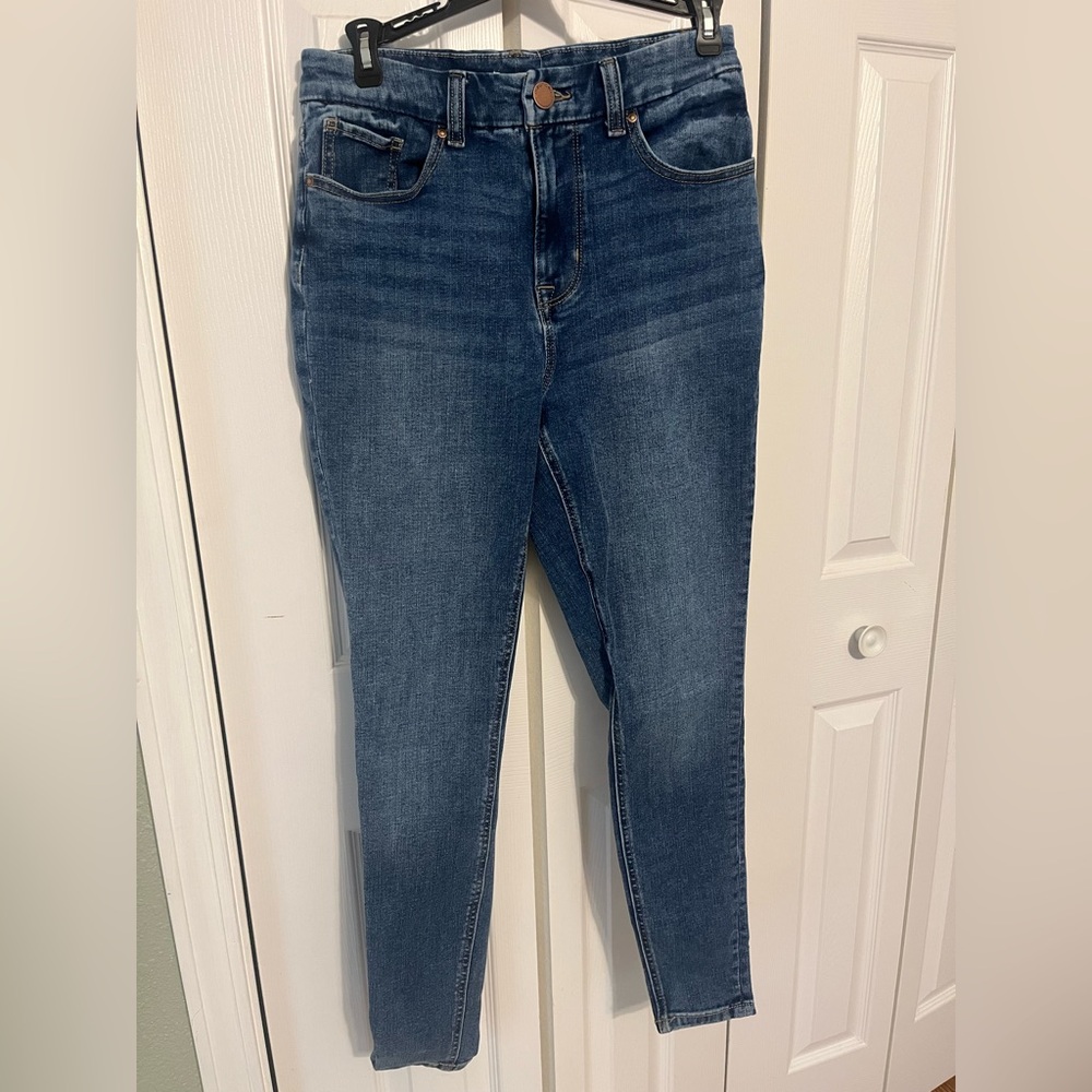 Maurices Dark Blue Skinny Jeans
